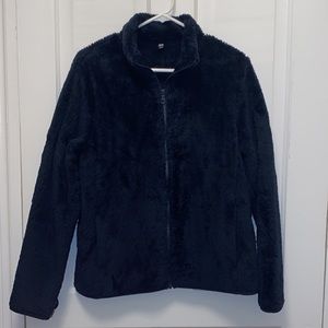 Uniqlo Fluffy Yarn Fleece Full-Zip Jacket